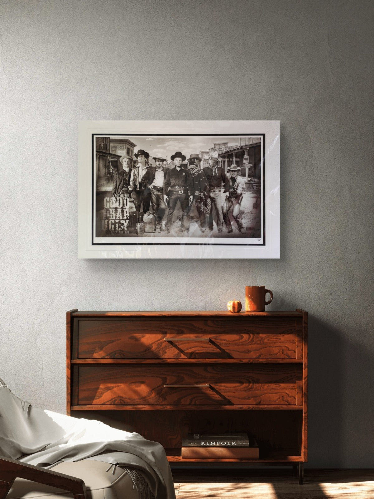 JJ ADAMS Signed Limited Edition Print "The Good, The Bad & The Ugly" 88/95