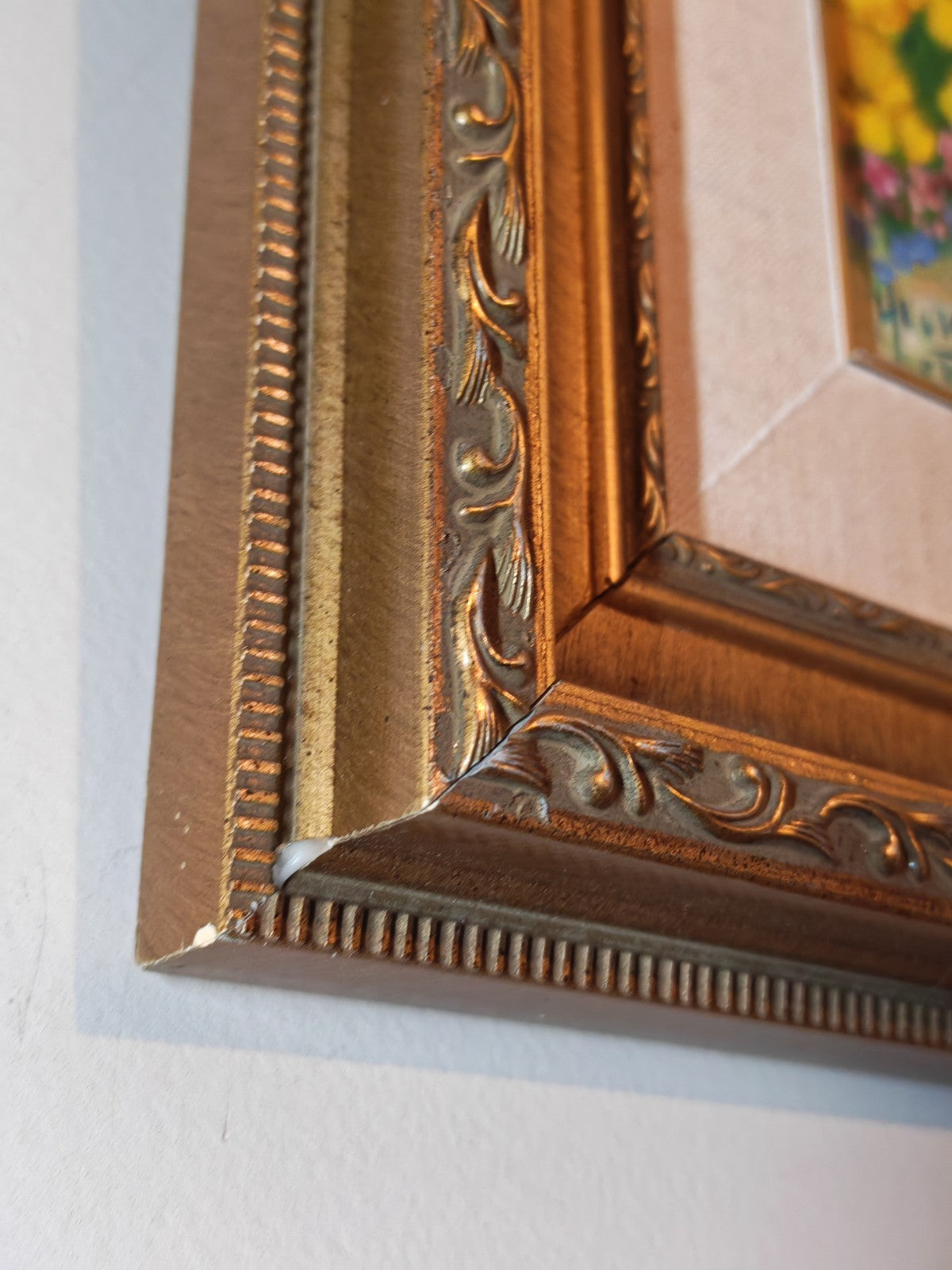 HEDDY KUN "Tuscan Gold" Signed Framed Original Oil on Canvas