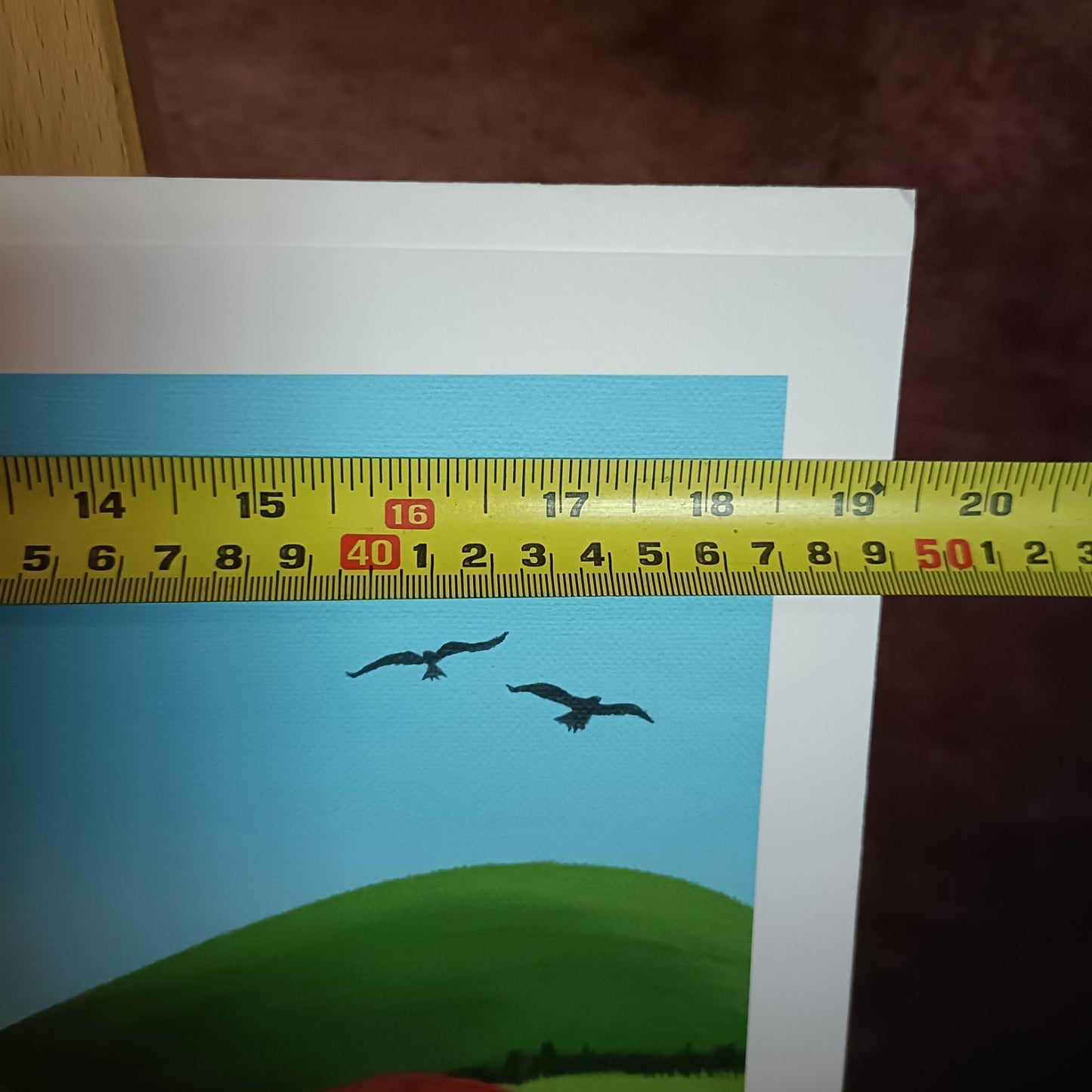 Signed Limited Edition Print "Red Tractor"