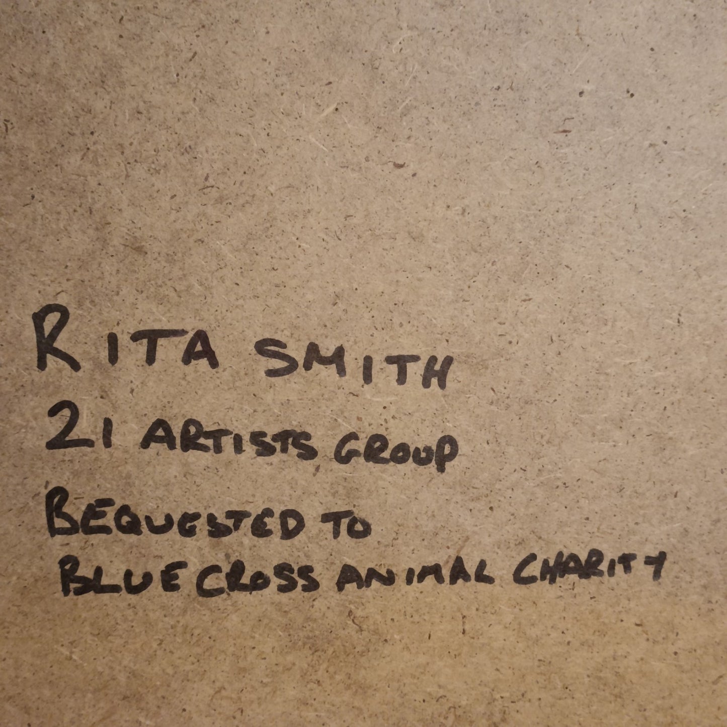 RITA SMITH Framed Original Oil on Board "Still Life"