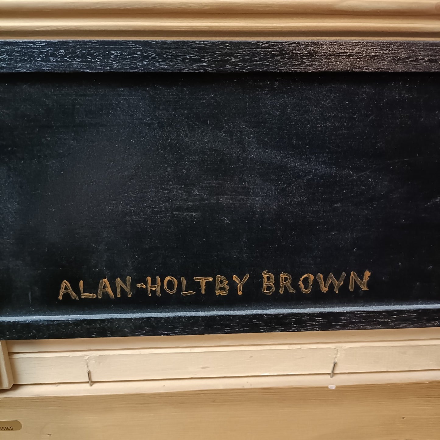 ALAN HOLTBY BROWN Original Oil Painting on board "A Yorkshire Meadow"