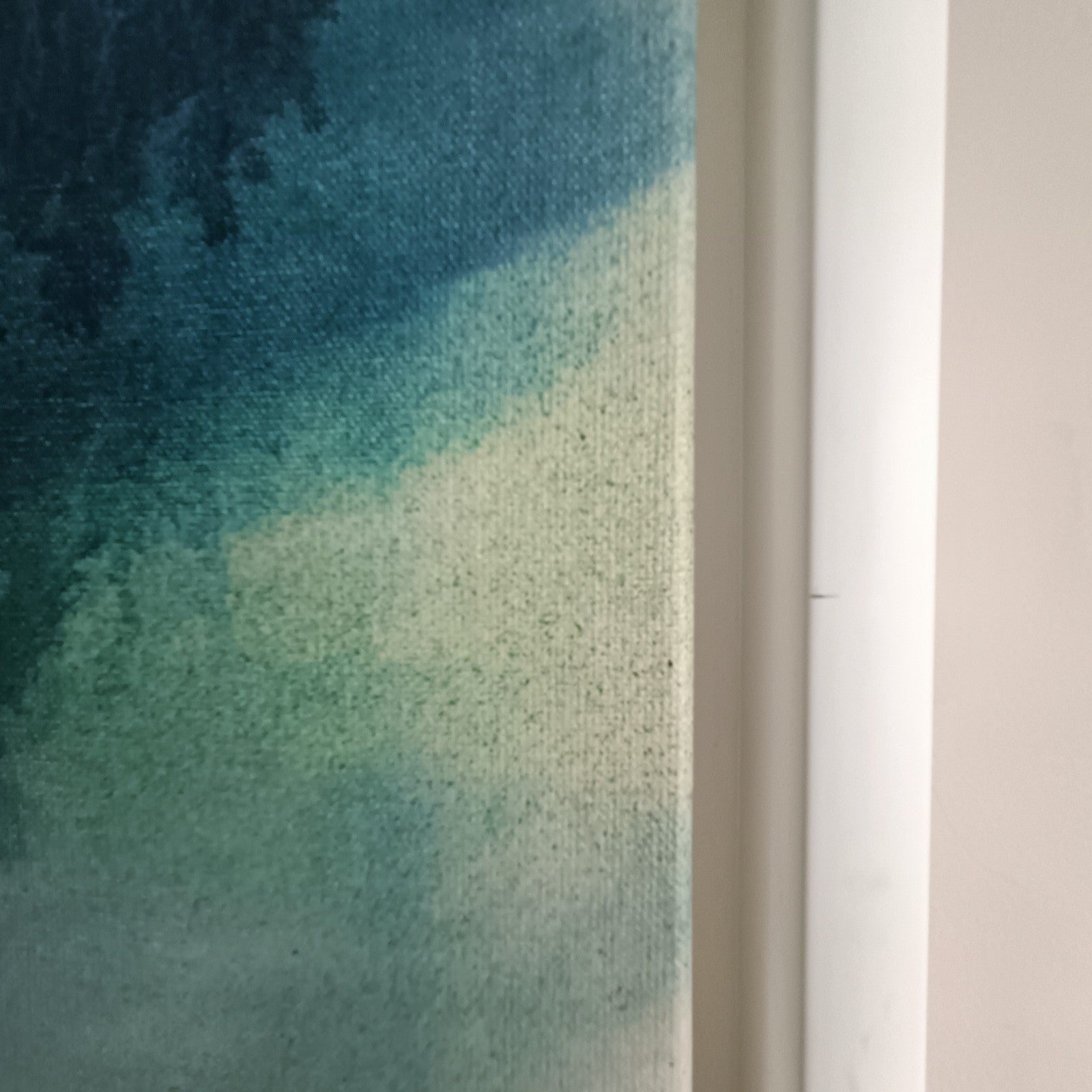 Framed signed limited edition print "Elements Of Light" by Bill Bate, numbered 38/95, curated treasures art on display.