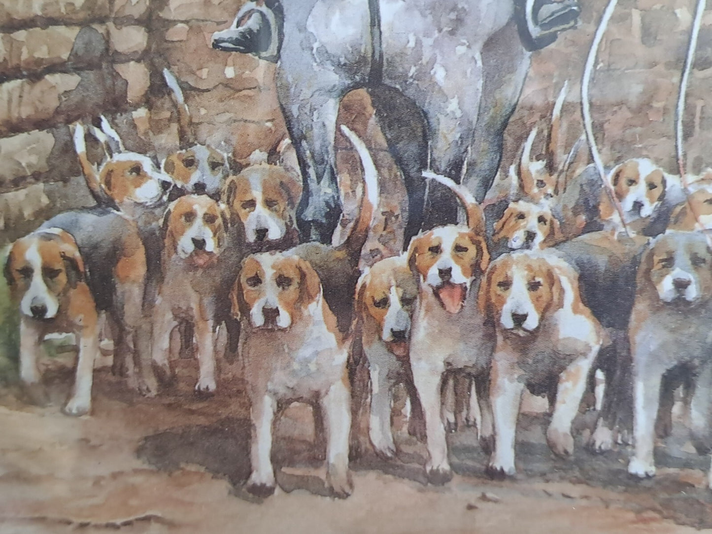 ANTHONY FORSTER Ltd Edition Print "An Old Tradition" Hunting Painting 104/850