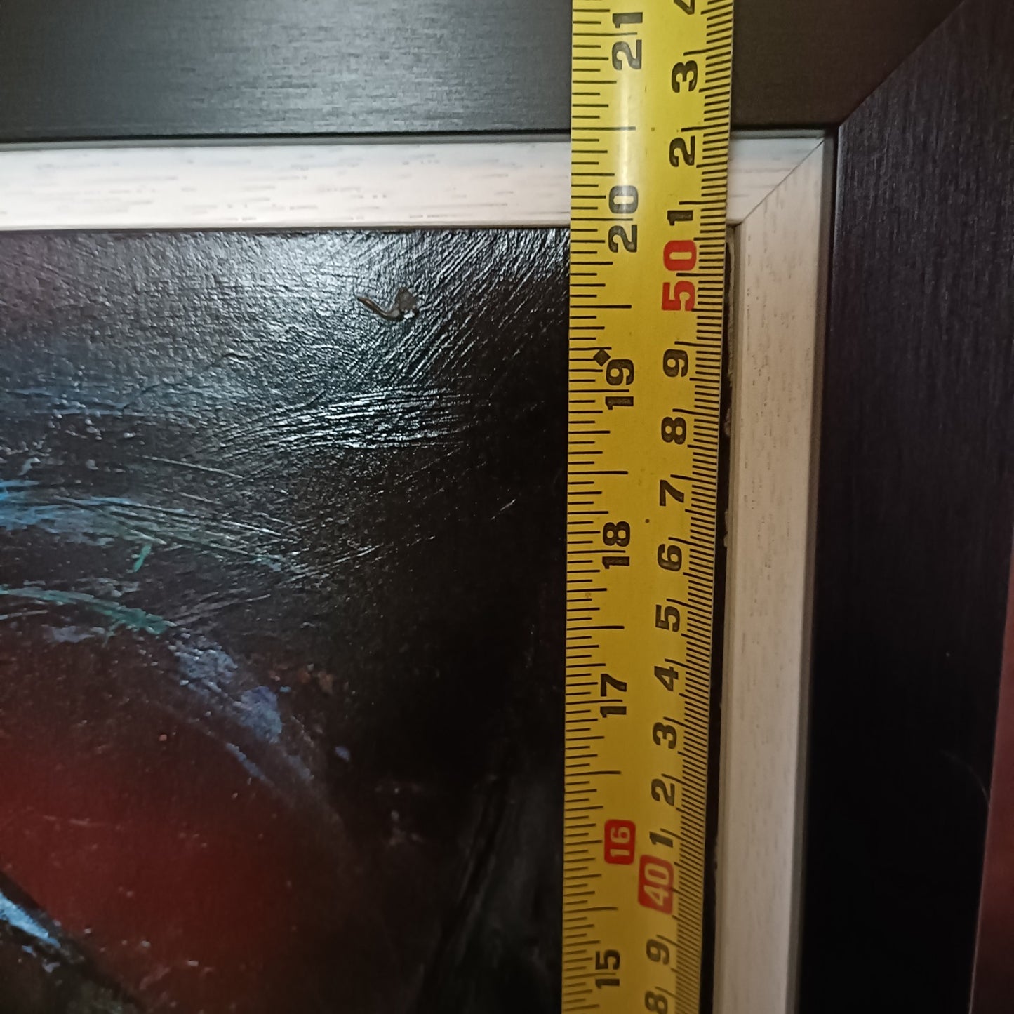 DAVID WILDE (1913–1978) Framed Original 3D Acrylic Painting "Homage to Franz Marc"