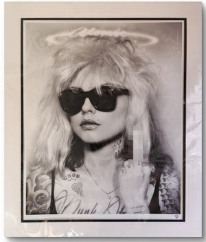 JJ ADAMS Signed Limited Edition Print "Atomic Girl B&W" 8/75