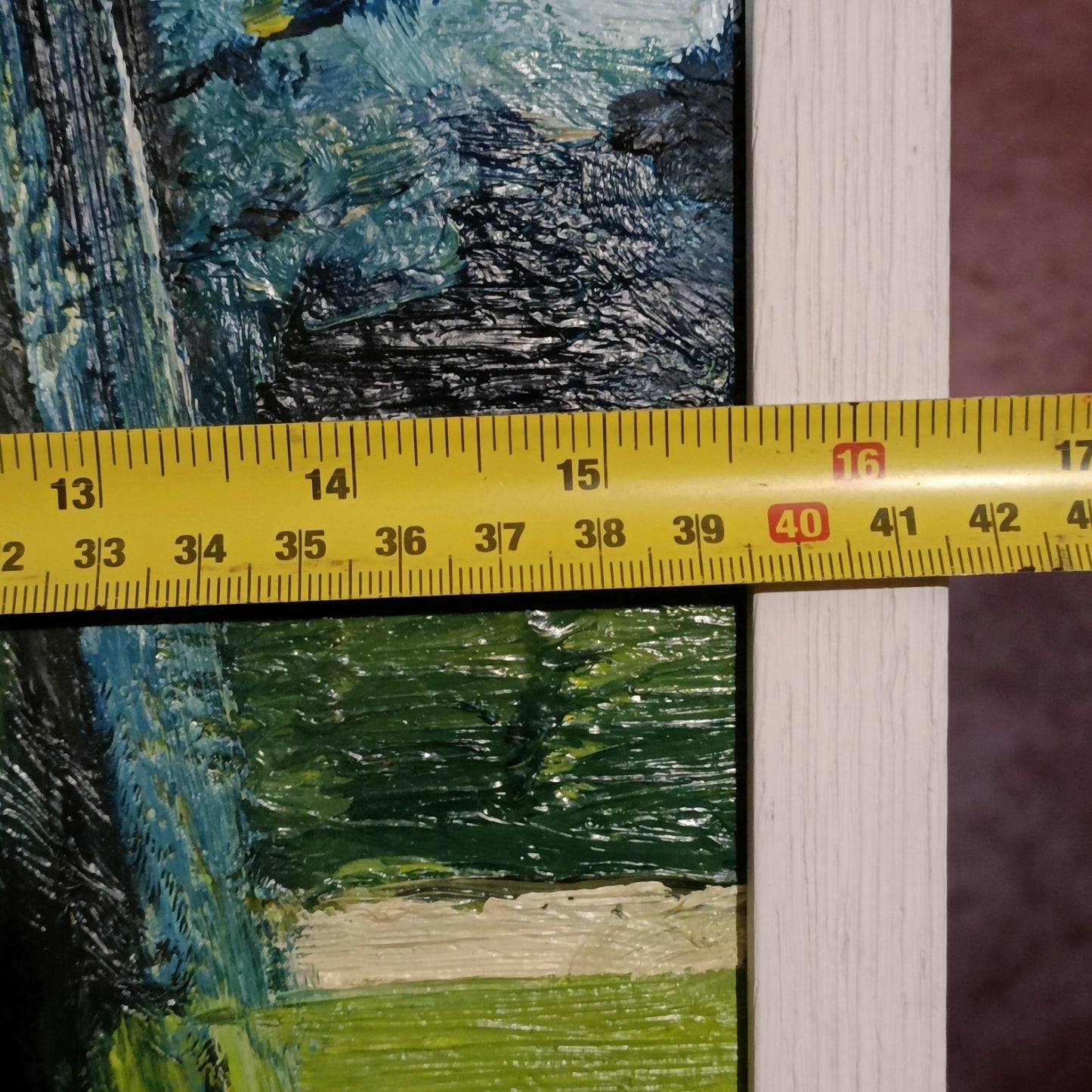 SEVAN MALIKYAN (b.1972) Framed Original oil Painting "Glengarra River"