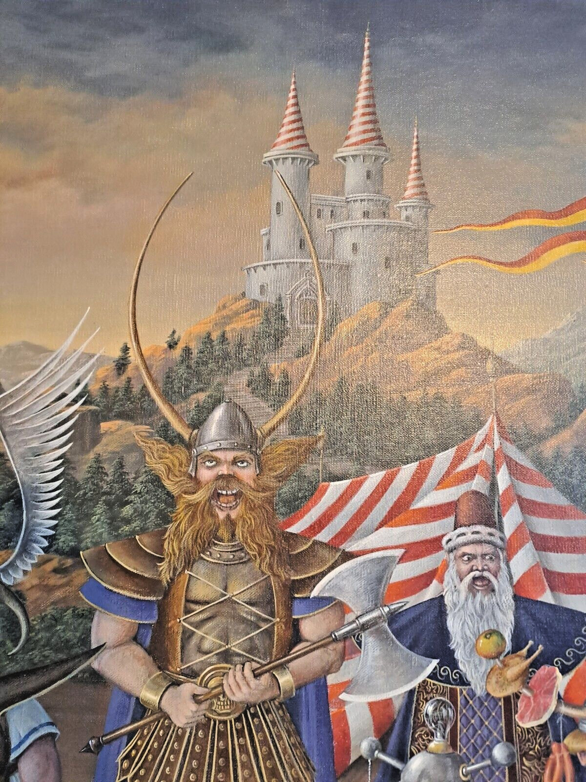 EDWIN CRIPPS Original AbsurdSurrealism Bad Day At Bayreuth - A Wagnerian Fiasco