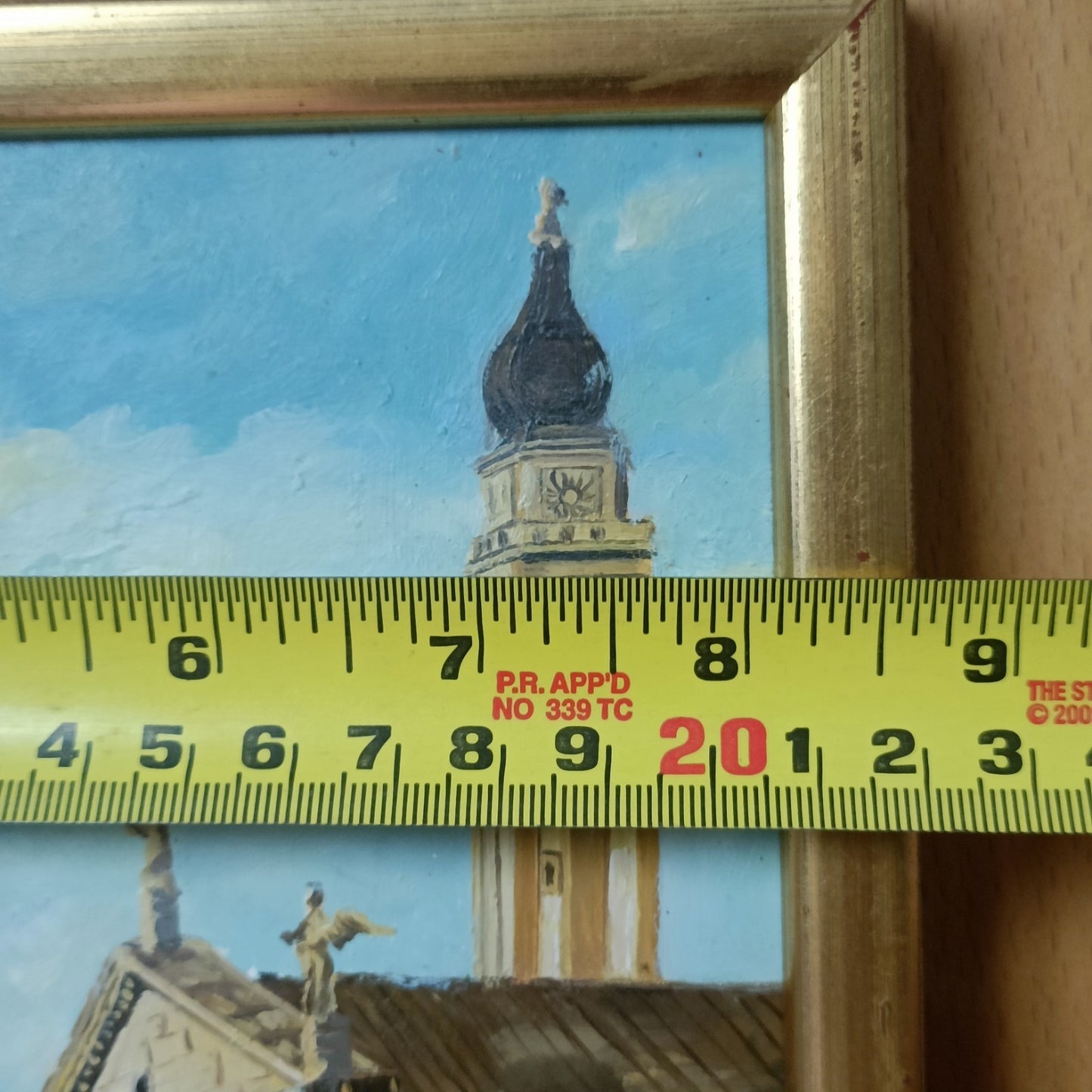 Oil painting - Venice The Rialto Bridge and The Church of S. Giorgio Maggiore