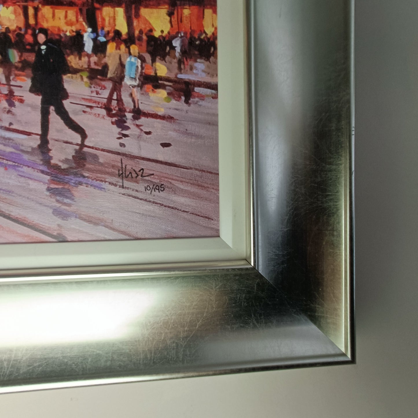 HENDERSON CISZ signed framed limited edition print of Market St, San Francisco, numbered 10/195 by Curated Treasures