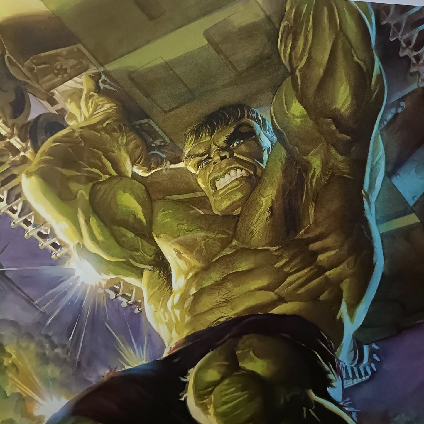 ALEX ROSS Signed Limited Edition Print - Marvel Comics "Immortal Hulk" 26/195