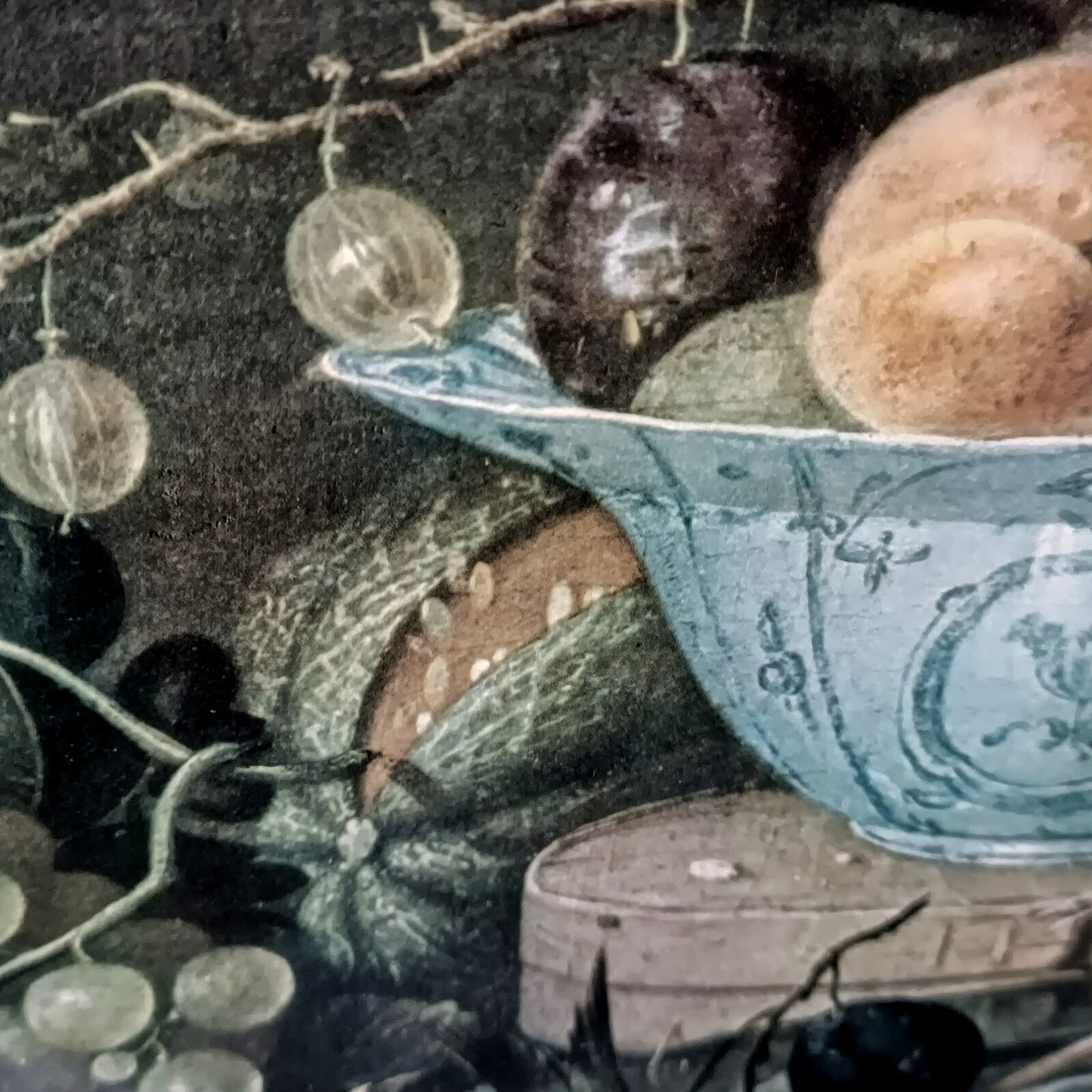 Rare Vintage Jan Davidsz De Heem Still Life Framed Print