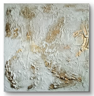 RAJAN SETH Large Original Mixed Media Abstract Painting "Ellipse"