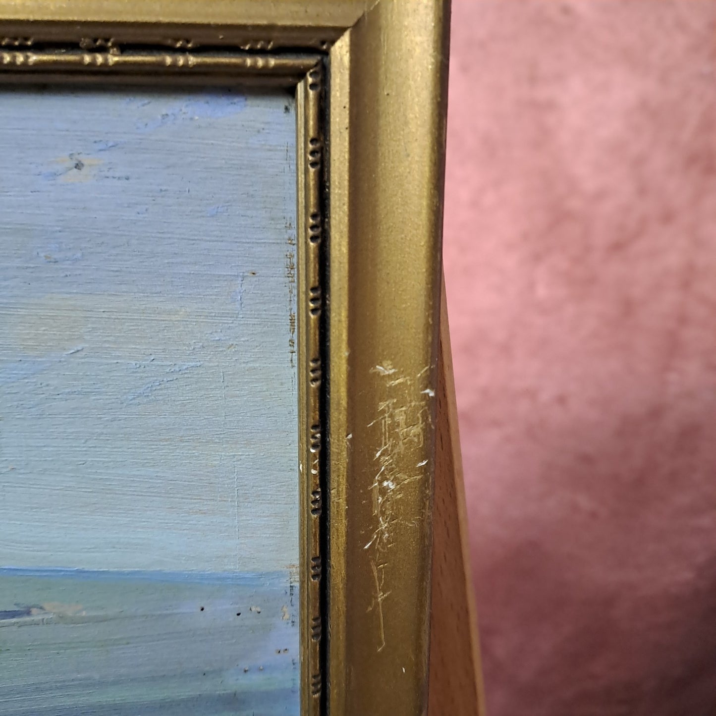 GUSTAVE LINO (1893 — 1961) Original Oil Painting "Capri"