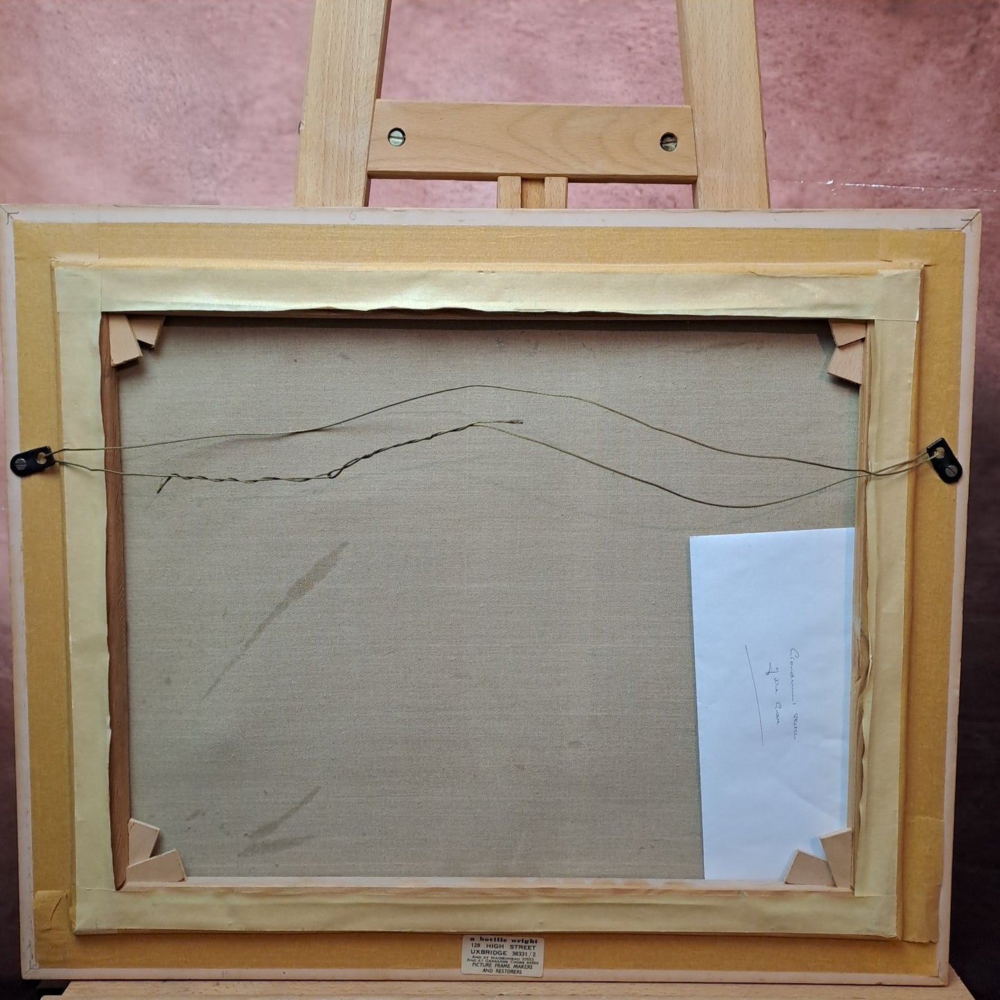 Oil on Canvas "The Grove, Tachbrook Mallory, Leamington Spa"