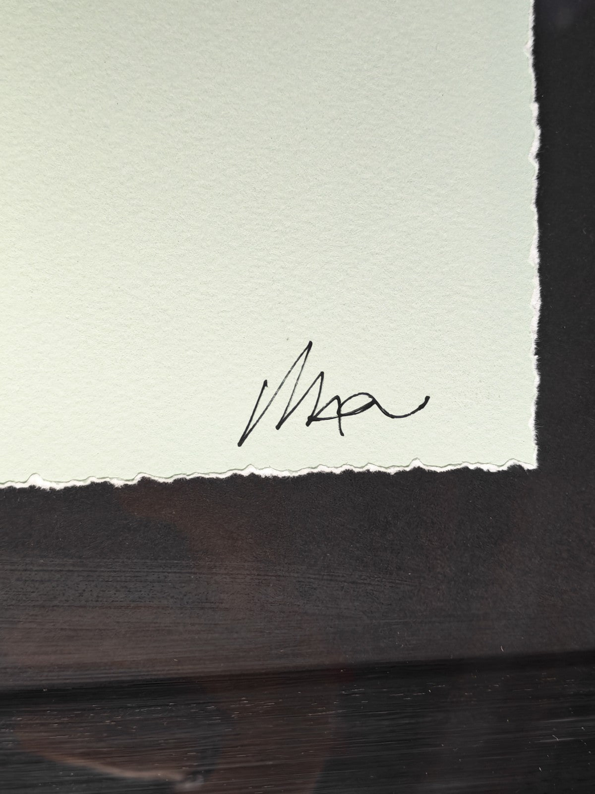 MAXIM - KEITH ANDREW PALMER Framed Signed Limited Edition "Music Lover" 46/150