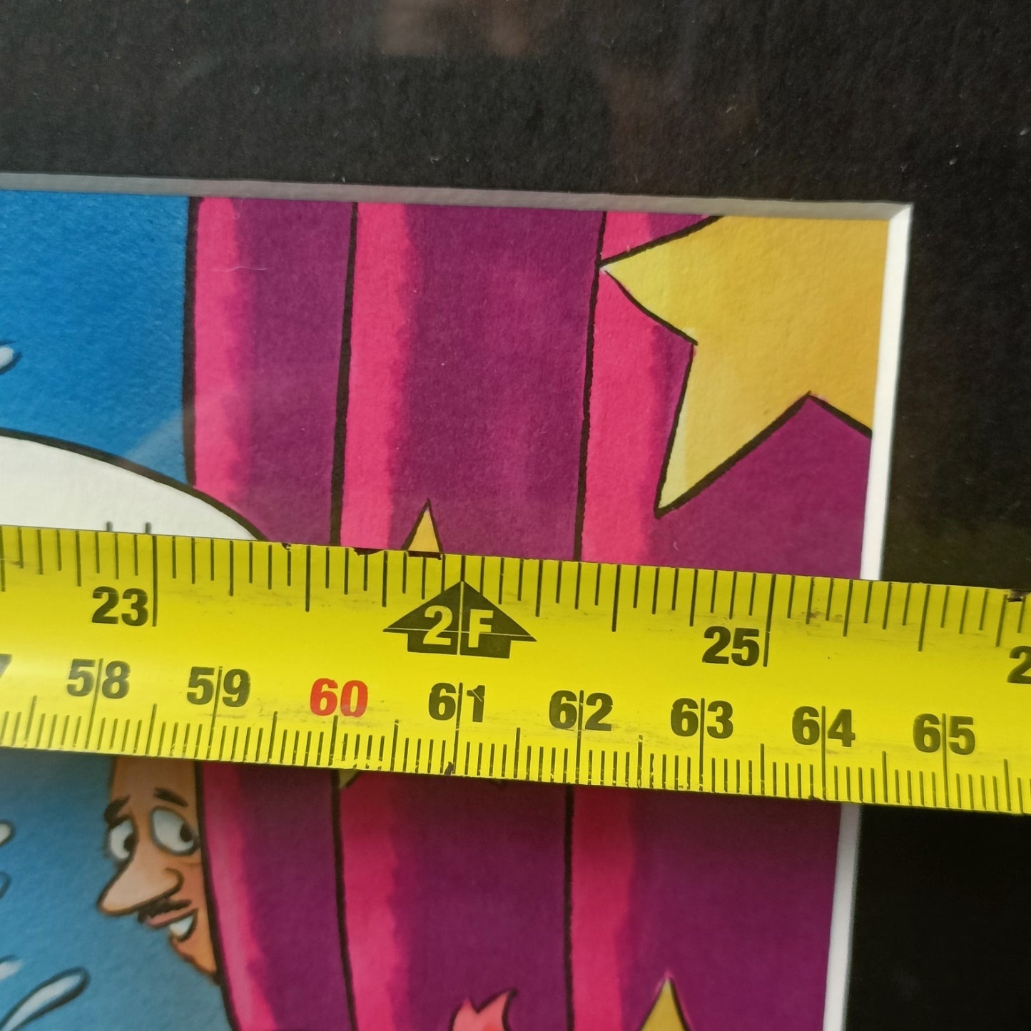 Original GEOFF TRISTRAM Gouache Cartoon "The Talent Show" (BGT) Jigsaw Art