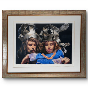 ROBERT LENKIEWICZ "Paper Crowns aka The Painter With Mary" Signed Limited Edition 134/250