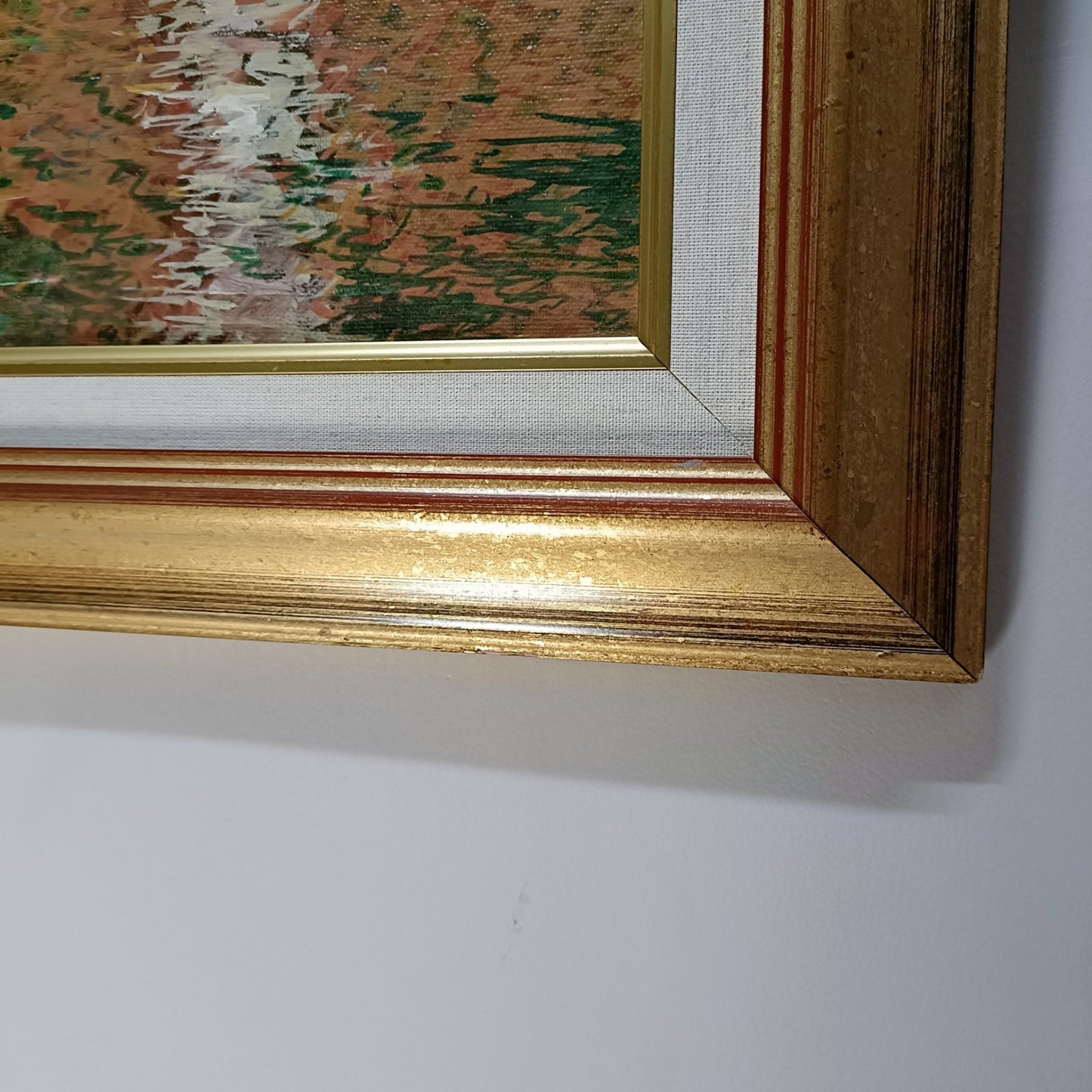 DOMENICO TOSETTO Signed Framed Original Oil Painting “San Terenzo”