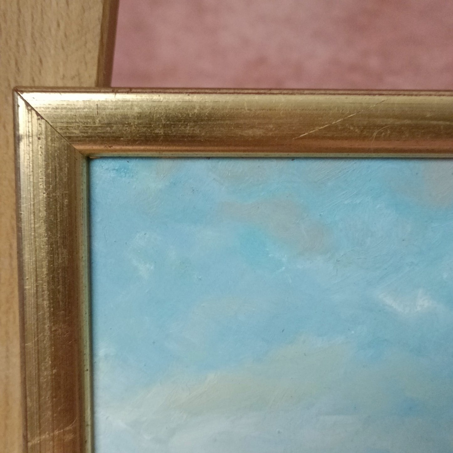 Oil painting - Venice The Rialto Bridge and The Church of S. Giorgio Maggiore