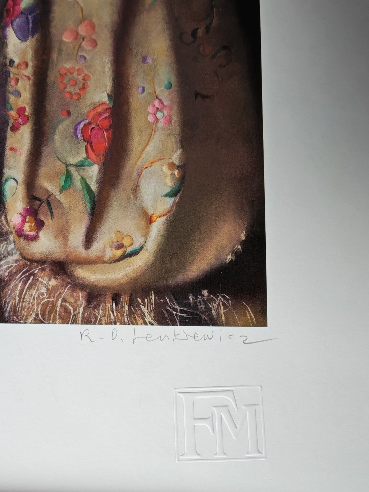 ROBERT LENKIEWICZ "Anna With Paper Lanterns" Signed Limited Edition  31/500 - Curated Treasures