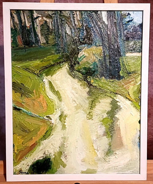 SEVAN MALIKYAN (b.1972) Framed Original oil Painting "Glengarra River"