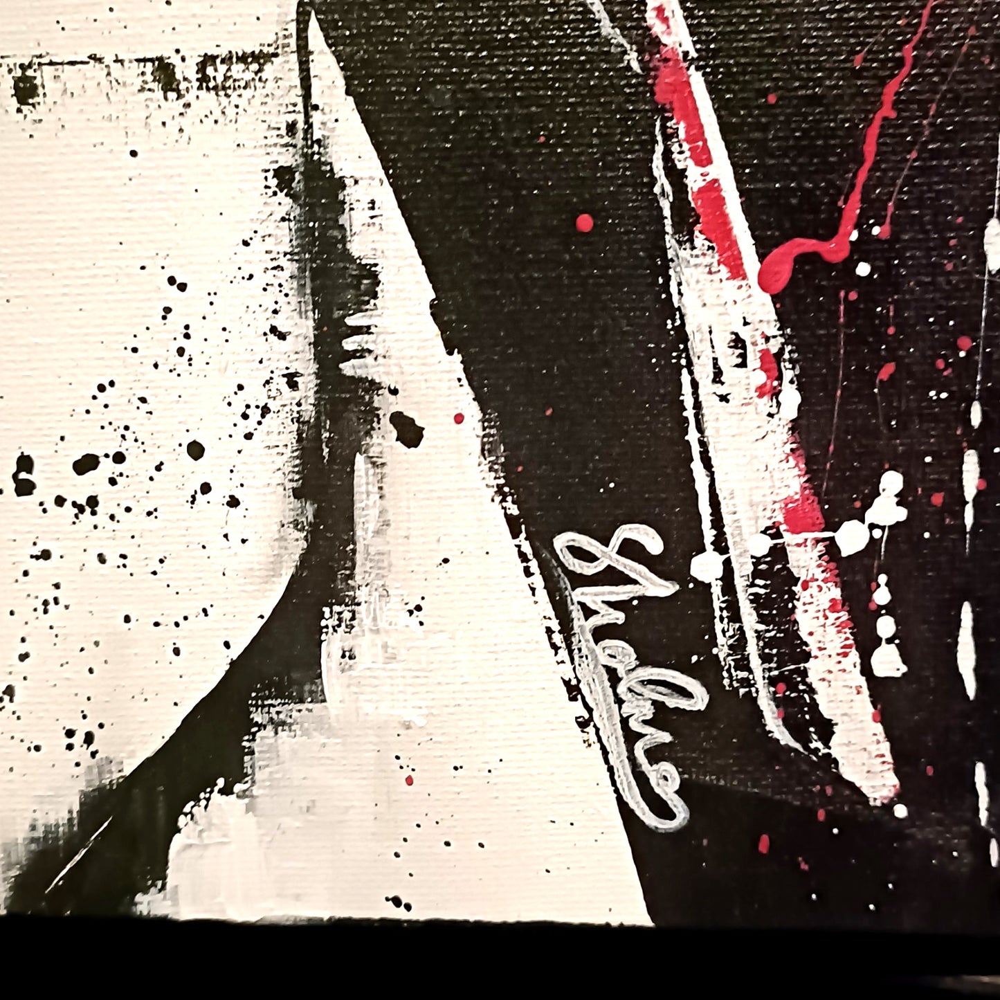 SARAH HOLMES Large Original Oil Painting on Canvas "Belle"