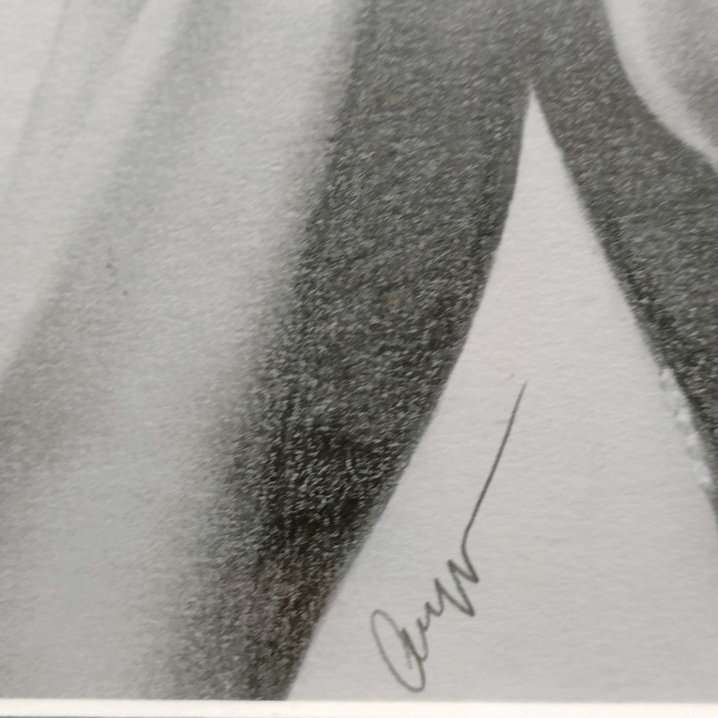 Signed Original Pencil Drawing of Marilyn Monroe