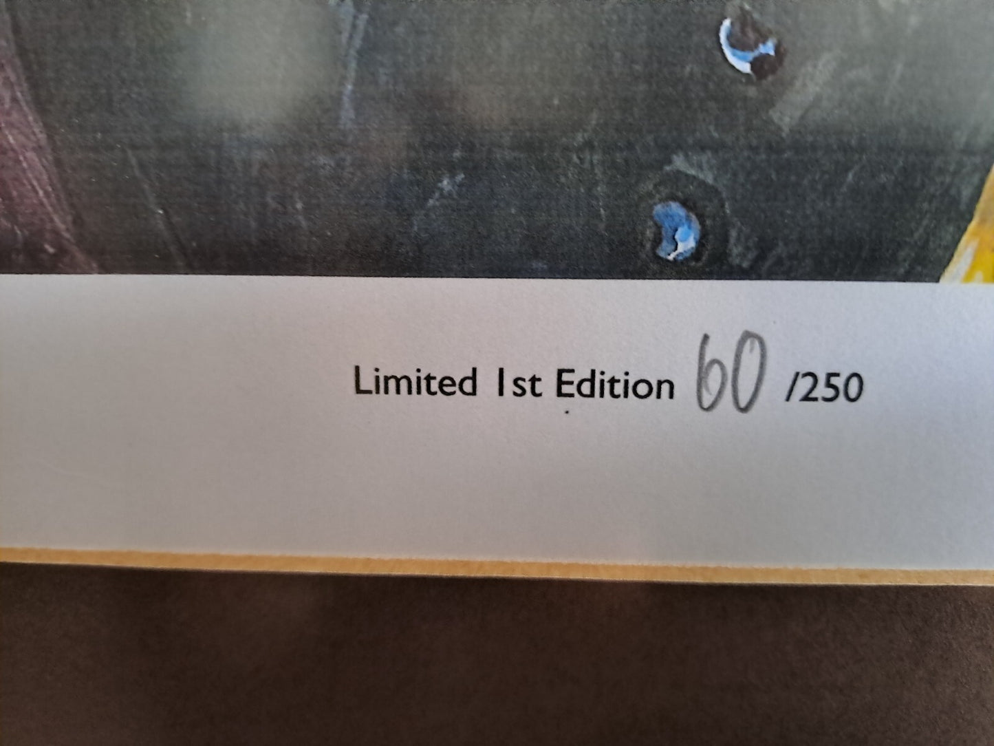 "KEITH RICHARDS" Signed First Edition Print by Paul Howell 60/250