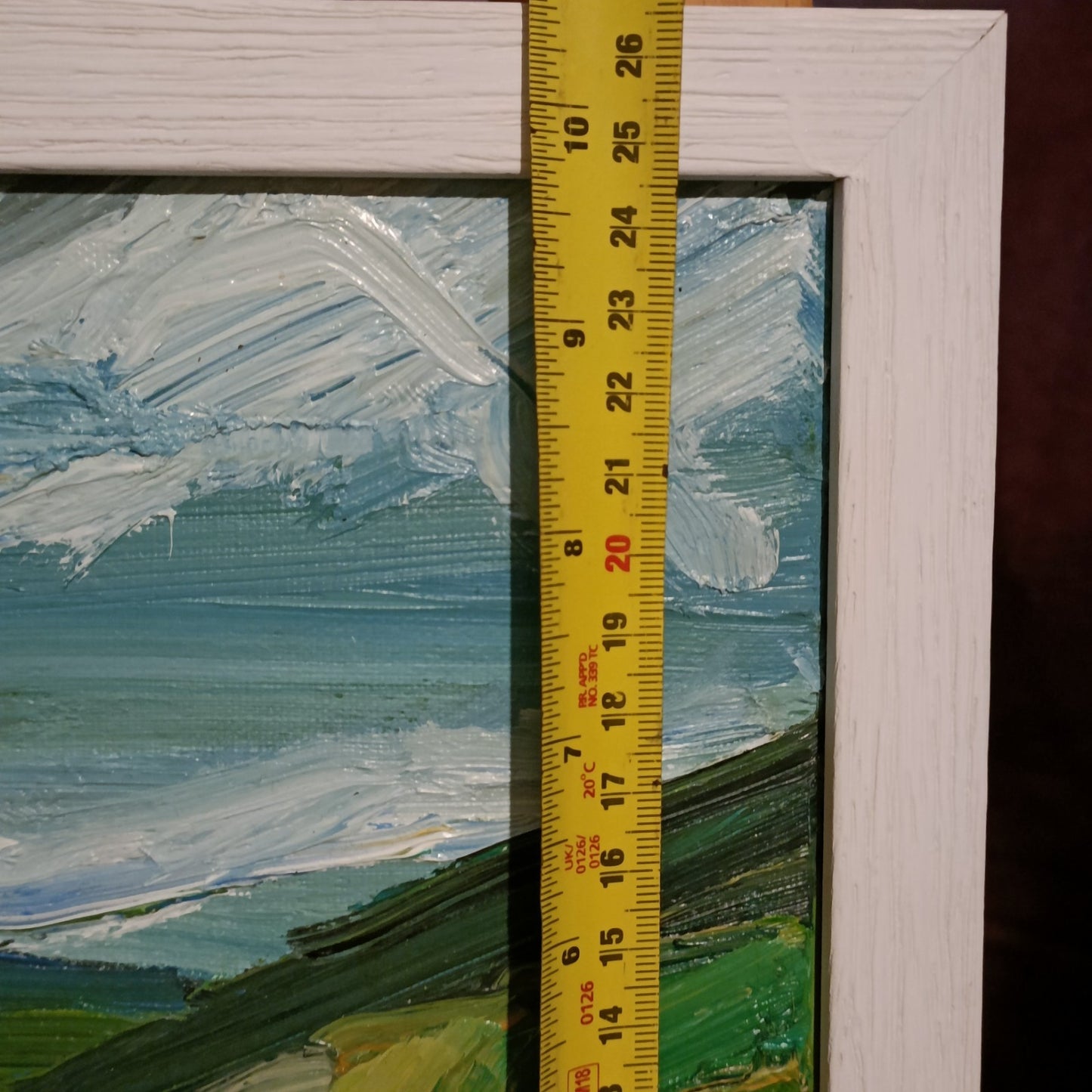 SEVAN MALIKYAN (b.1972) Framed Original oil Painting "Up by Bay Lough" (Ireland)