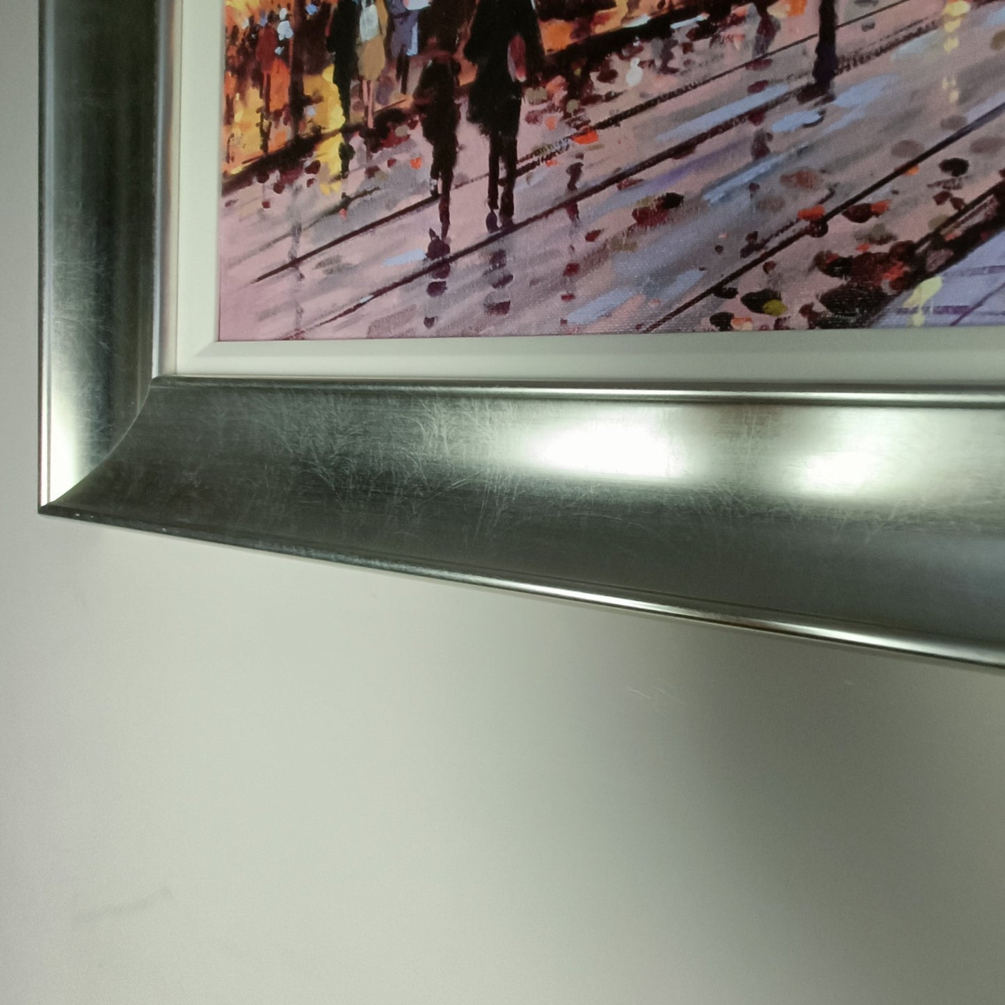 HENDERSON CISZ signed framed limited edition print of Market Street in San Francisco, numbered 10 of 195, by Curated Treasures