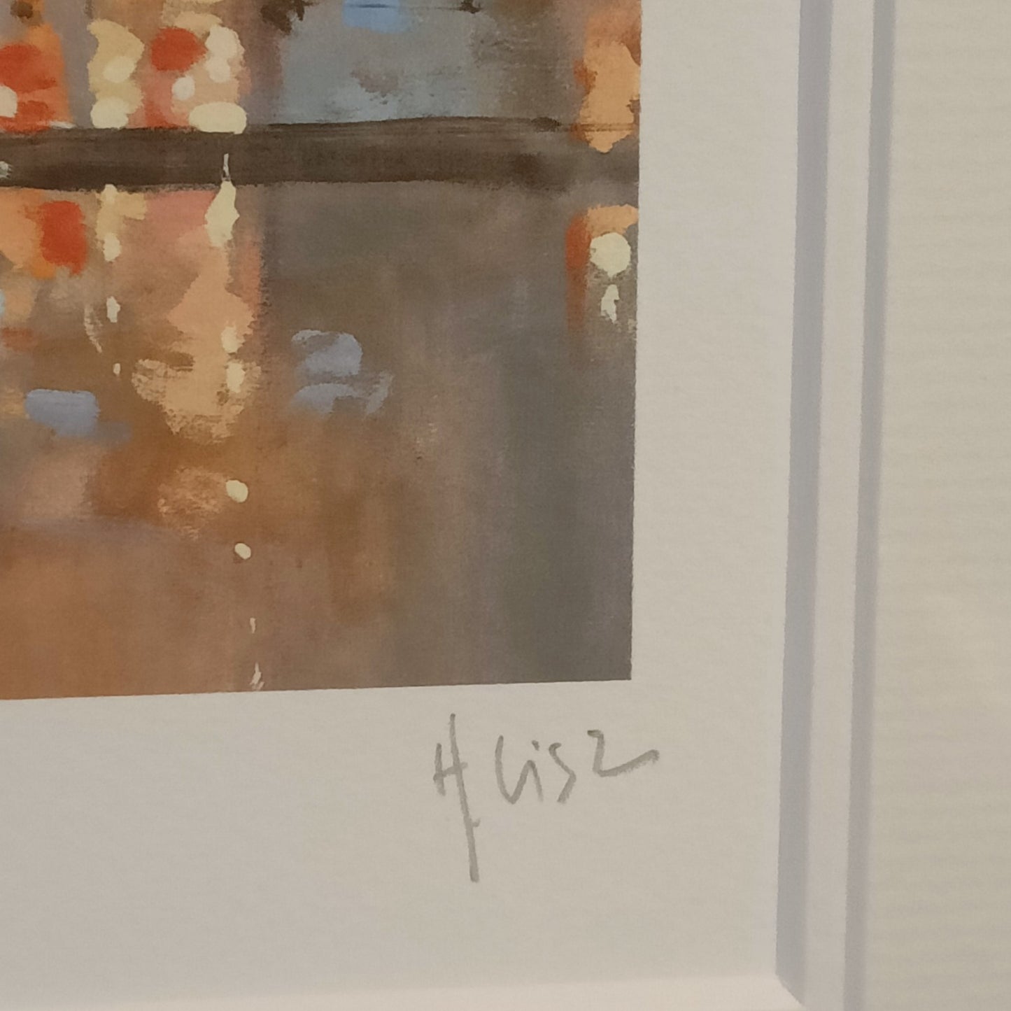 HENDERSON CISZ Signed Limited Edition Print "Champs Elysees" 124/295