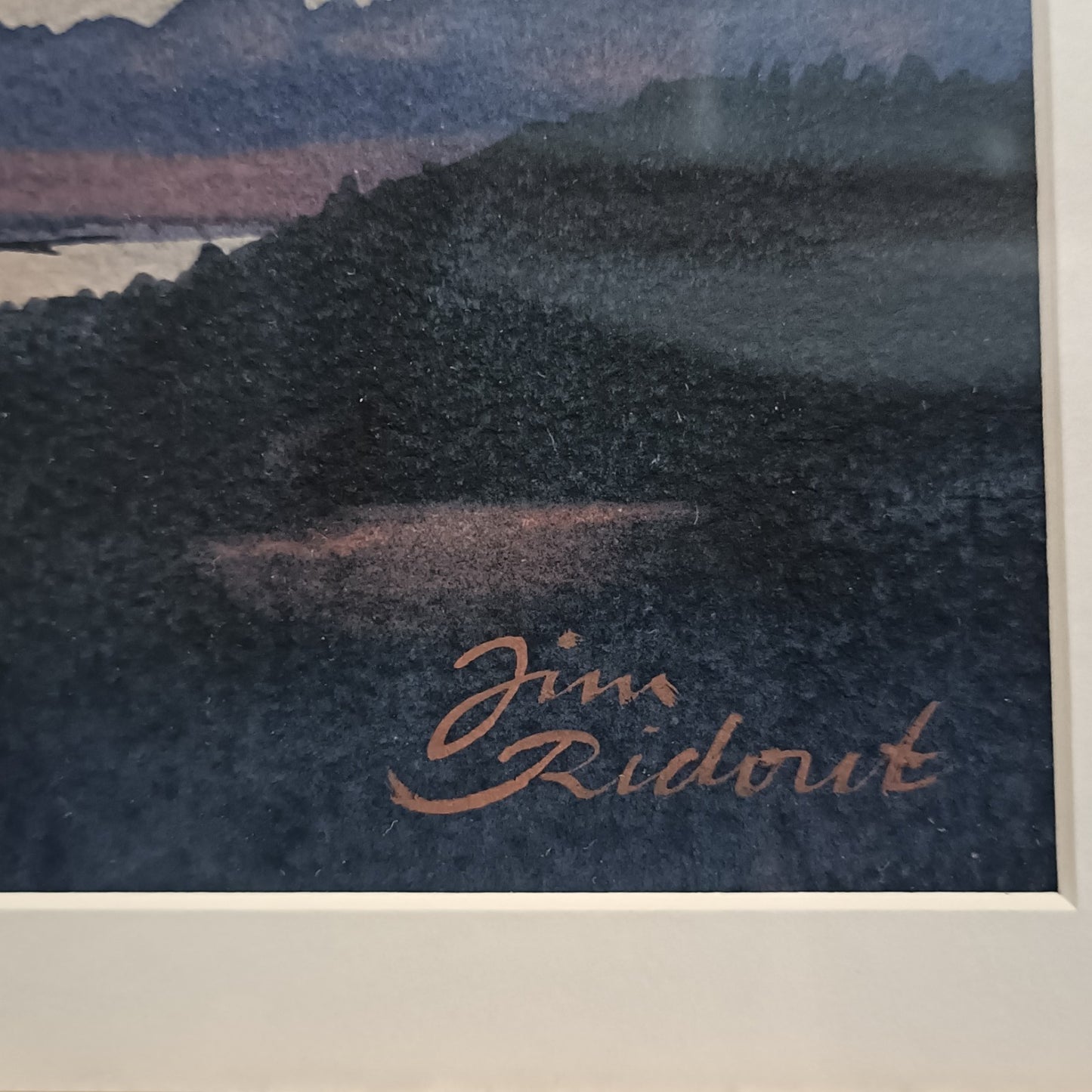 JIM RIDOUT Original Watercolour painting “Cavalaire/Levant"