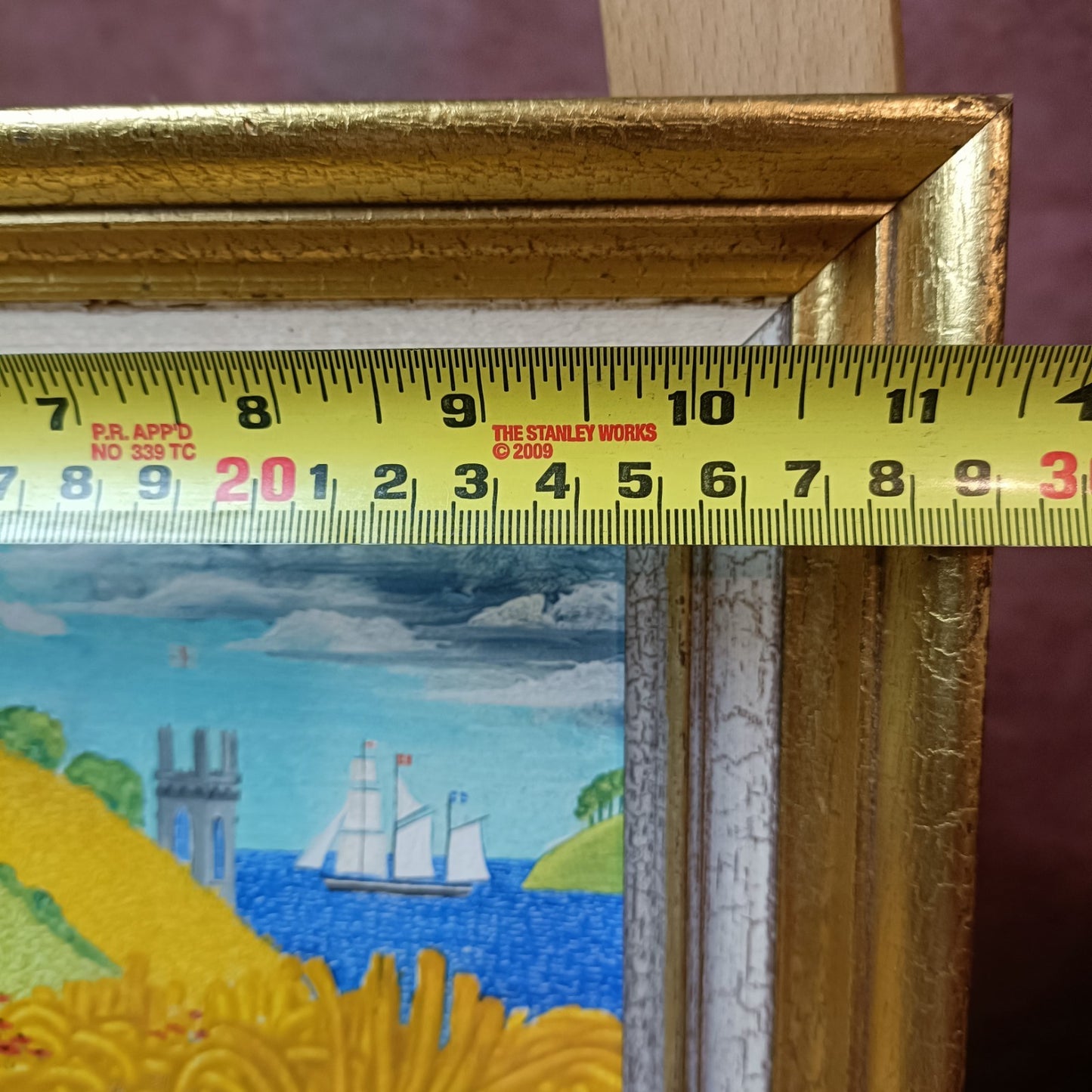 LEWIS MITCHELL (b.1938) Original Oil Painting on Board "No. 183"