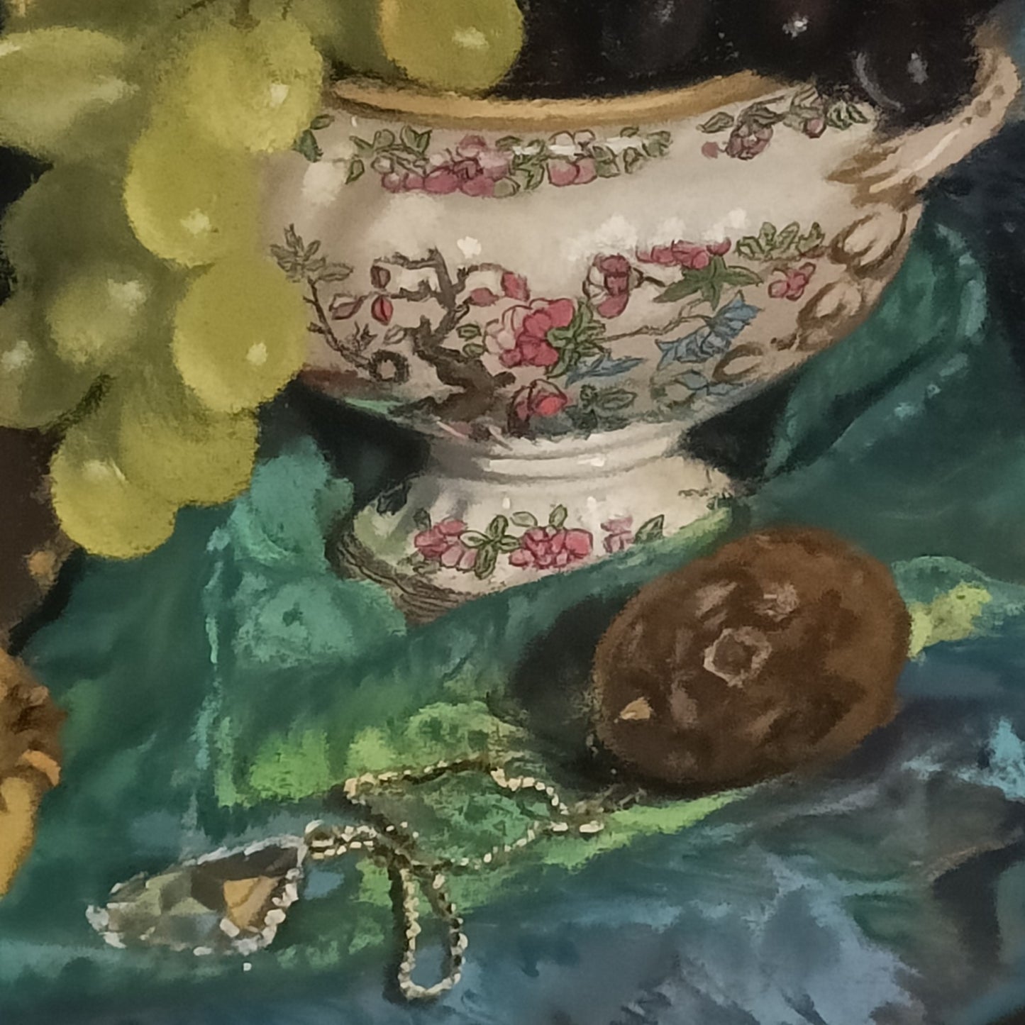 CHRISTINE G RUSSELL (b.1952) Original Pastel Still Life