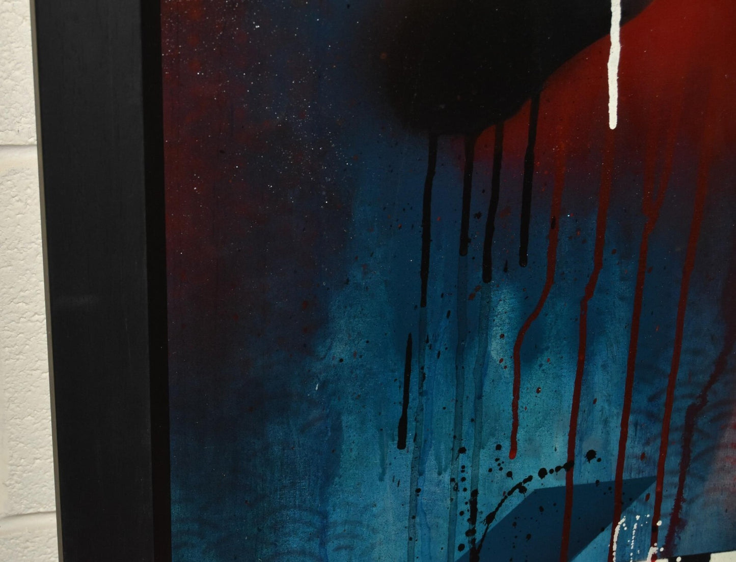 TROIKA Original Mixed Media on Board, "Should I Stay Or Should I Go"
