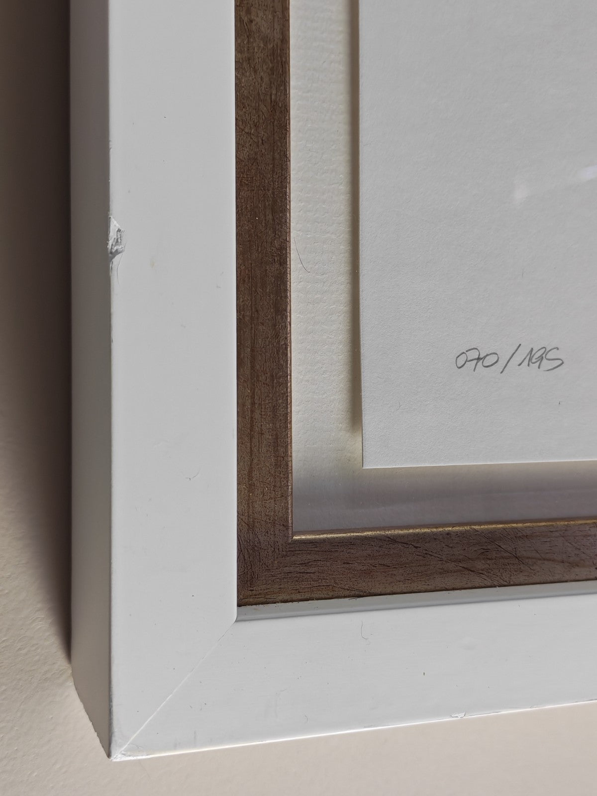 ALESSANDRO PAGLIA Framed Signed Limited Edition "Heart of Gold" 70/195