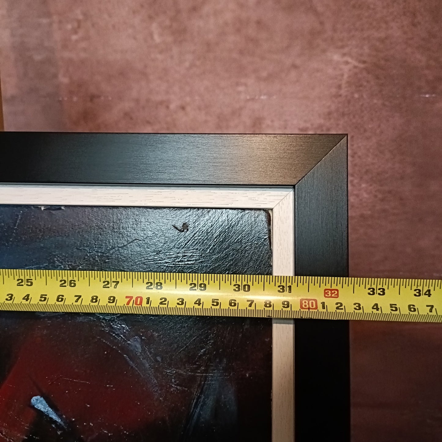 DAVID WILDE (1913–1978) Framed Original 3D Acrylic Painting "Homage to Franz Marc"