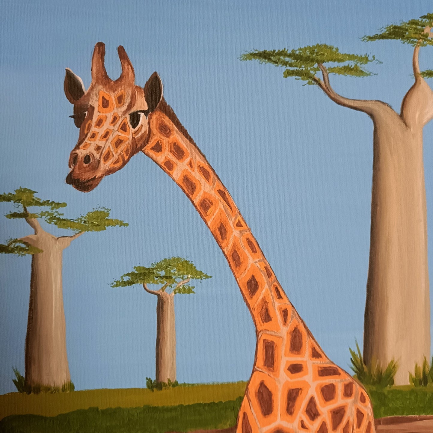 Signed Limited Edition Print "Giraffe"