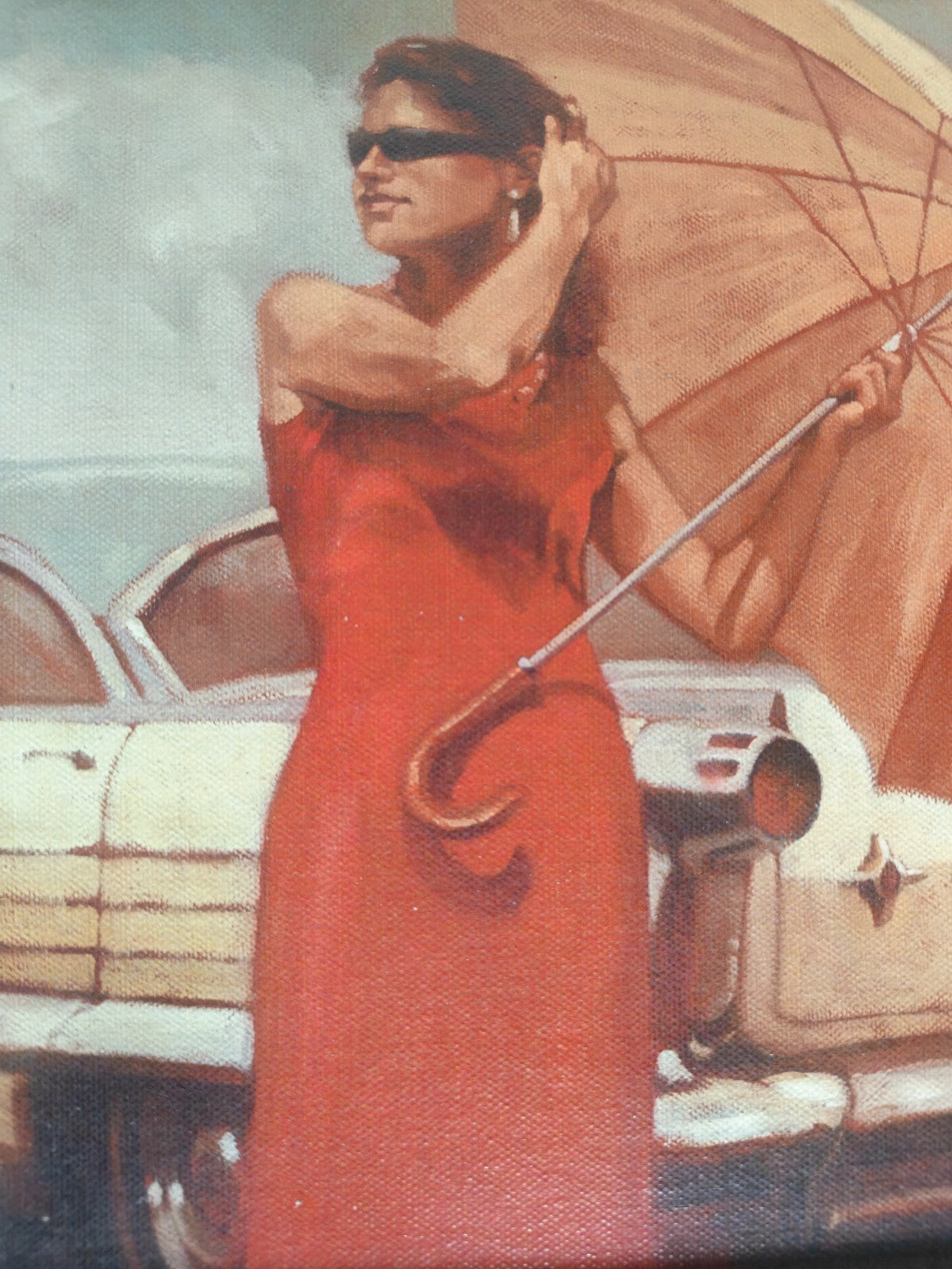 MARK SPAIN "Windswept" Signed Limited Edition Print On Canvas Framed 55/395