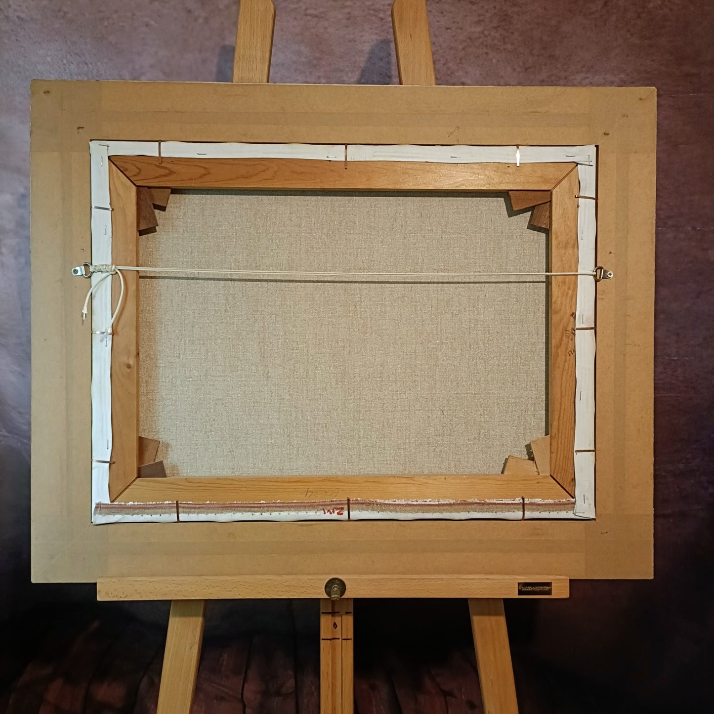 TERENCE GRUNDY (1956-2023) Framed Oil Painting "As Far As The Eye Can See"