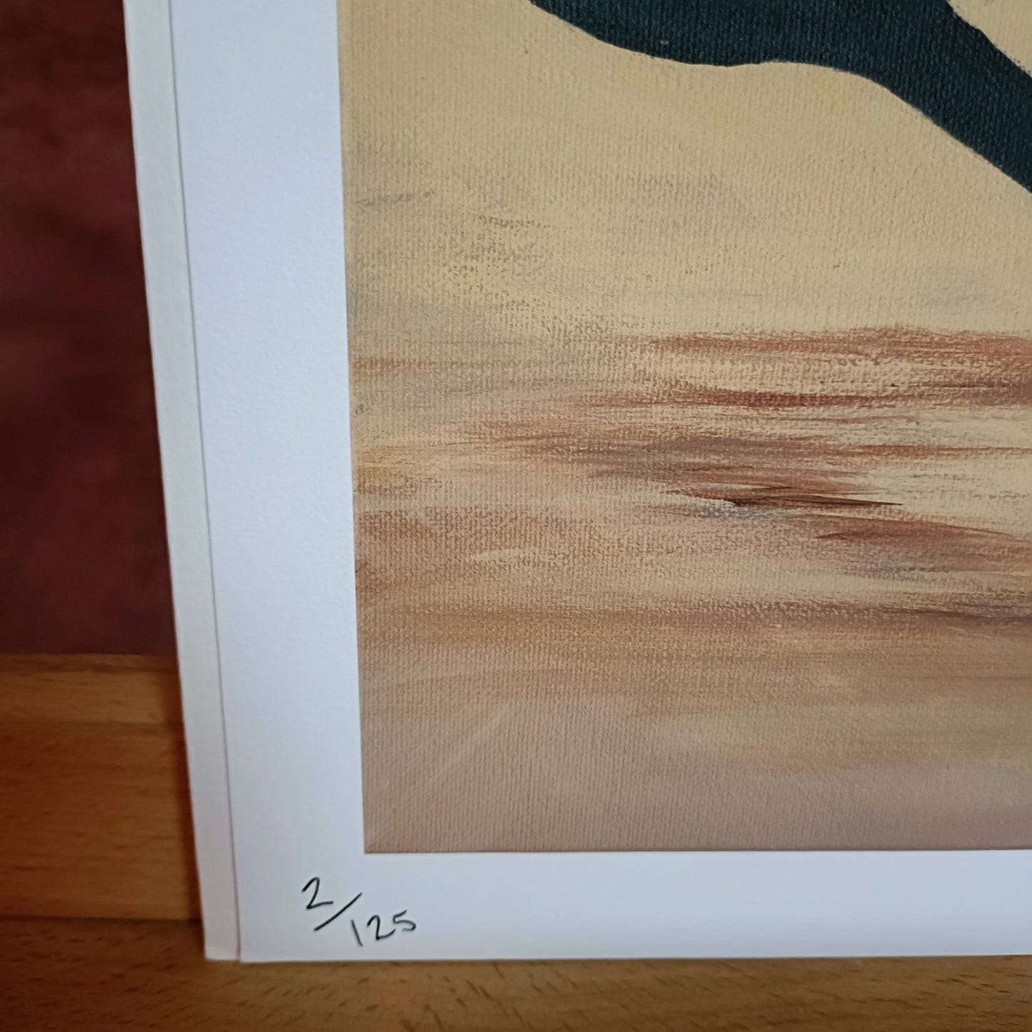 Signed Limited Edition Print "Giraffe"