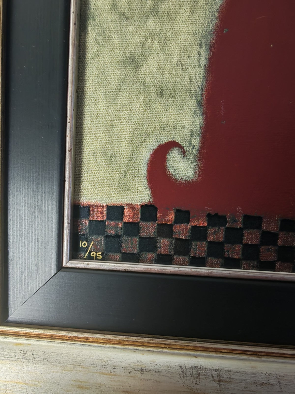 GOVINDER NAZRAN (1964–2008) Signed Limited Edition Giclée “Alfie and Agnes 10/95