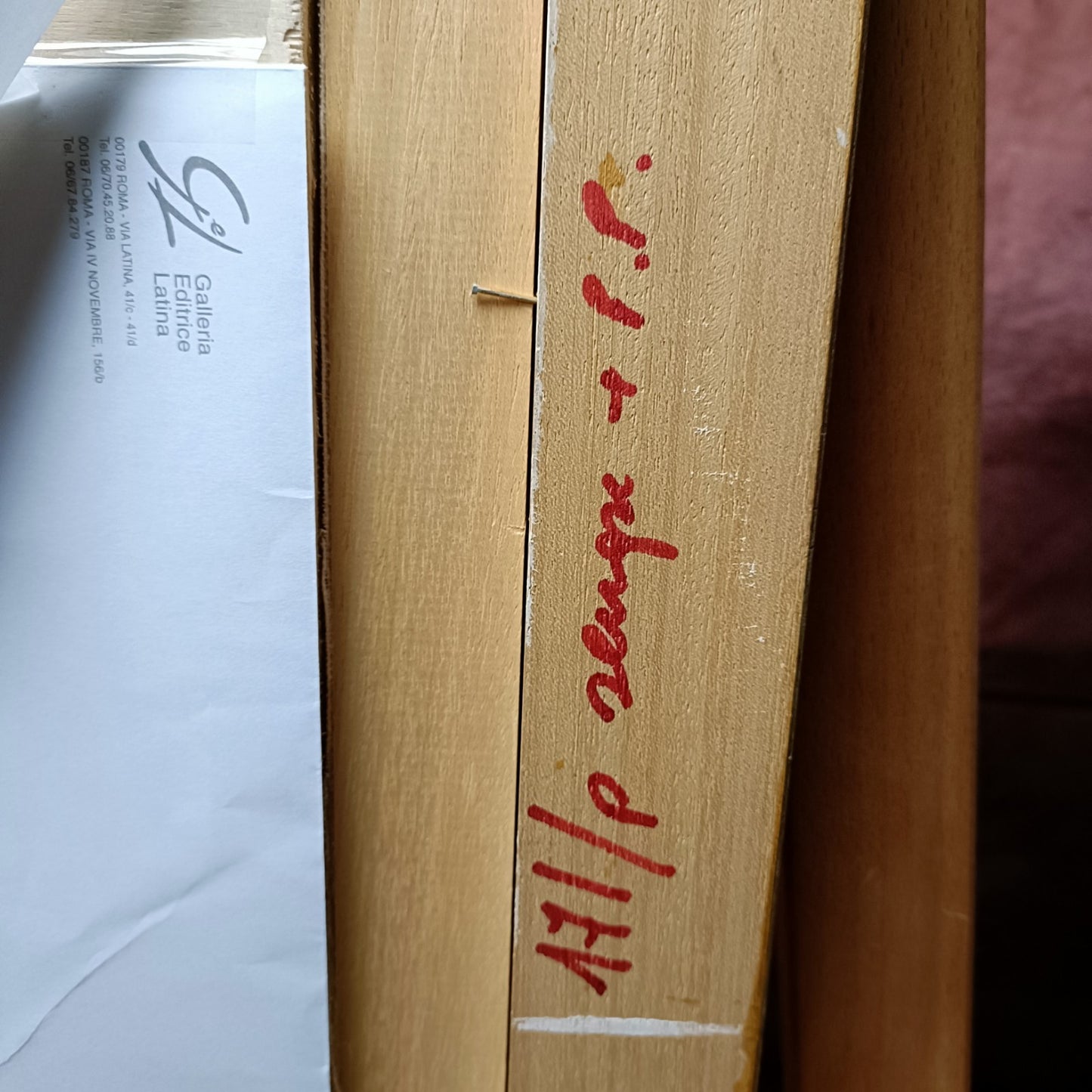 CARLO MIRABASSO Framed Signed Original Acrylic/Tempera on Board "Borgo (Hamlet)"