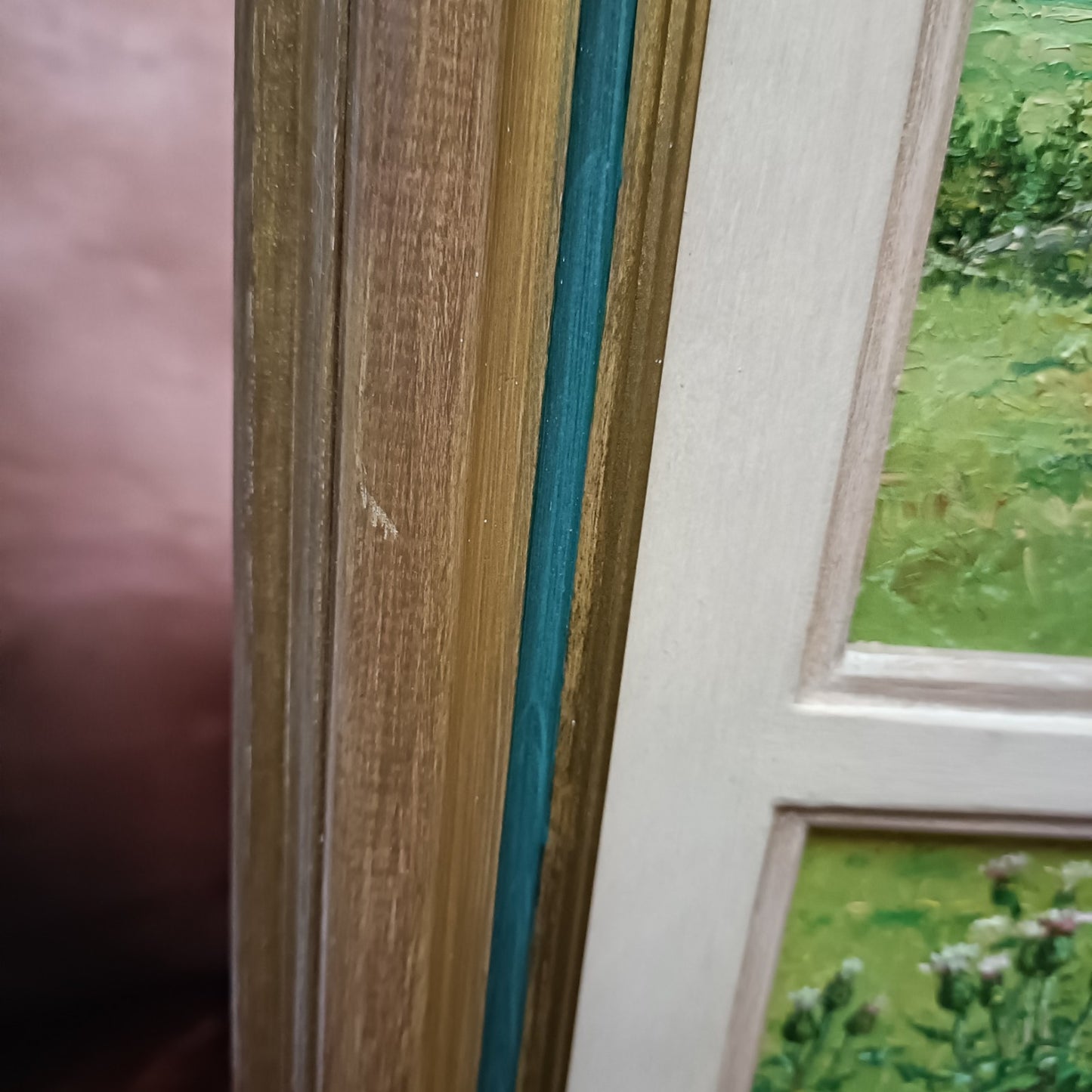 ALAN HOLTBY BROWN Original Oil Painting on board "A Yorkshire Meadow"