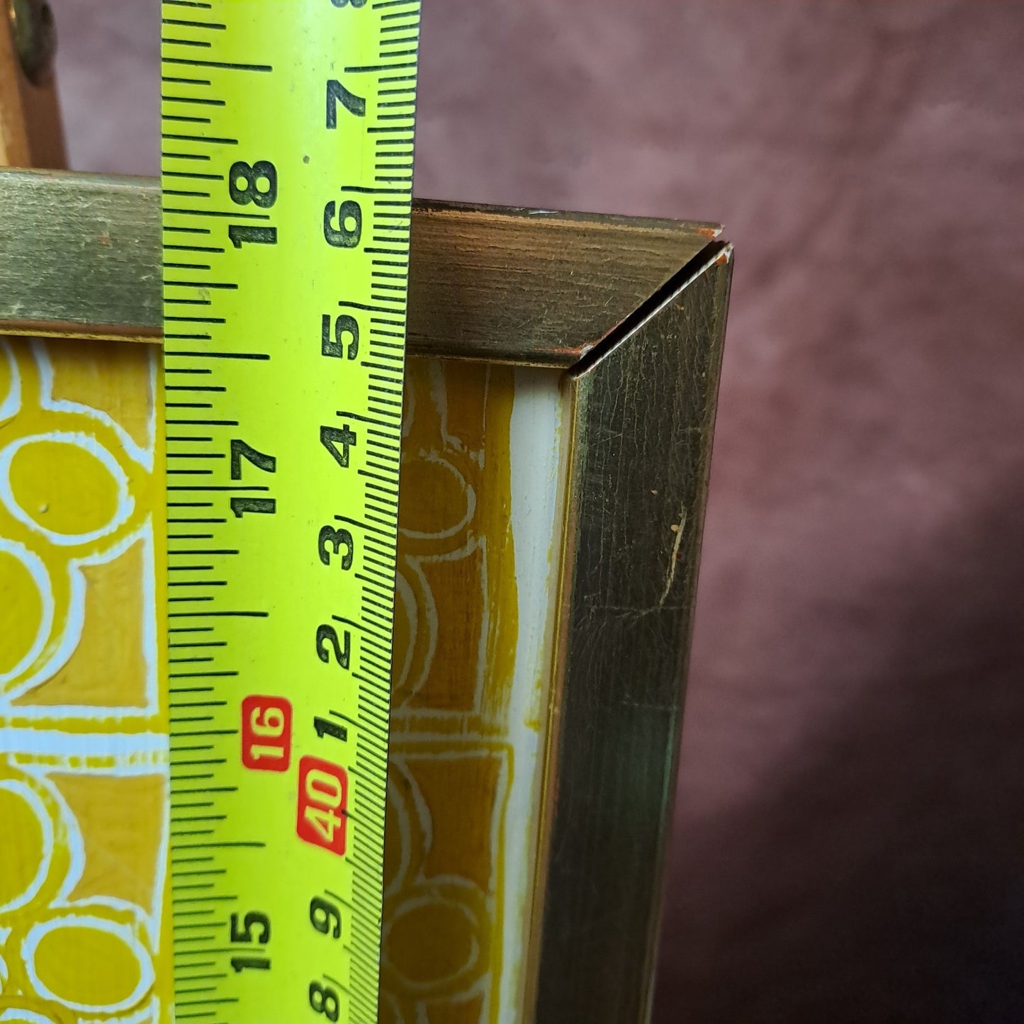 LEWIS MITCHELL (b.1938) Original Oil on Board "Yellow Flowers"