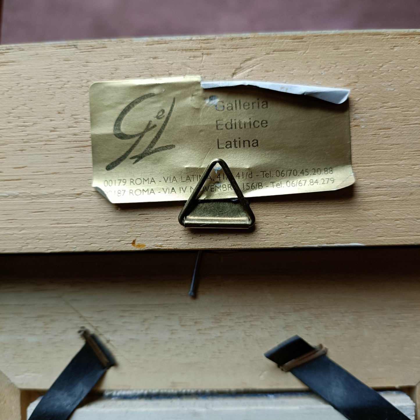 CARLO MIRABASSO Framed Signed Original Acrylic/Tempera on Board "Borgo (Hamlet)"