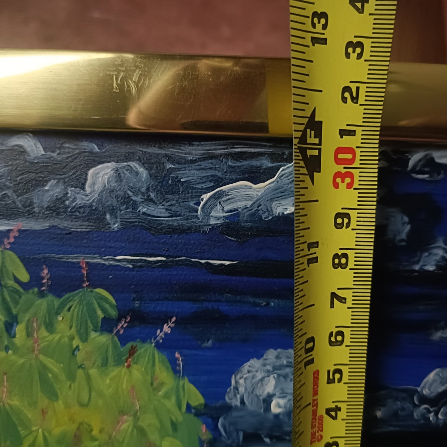 LEWIS MITCHELL (b.1938) Original Oil Painting on Board "Four Masts"