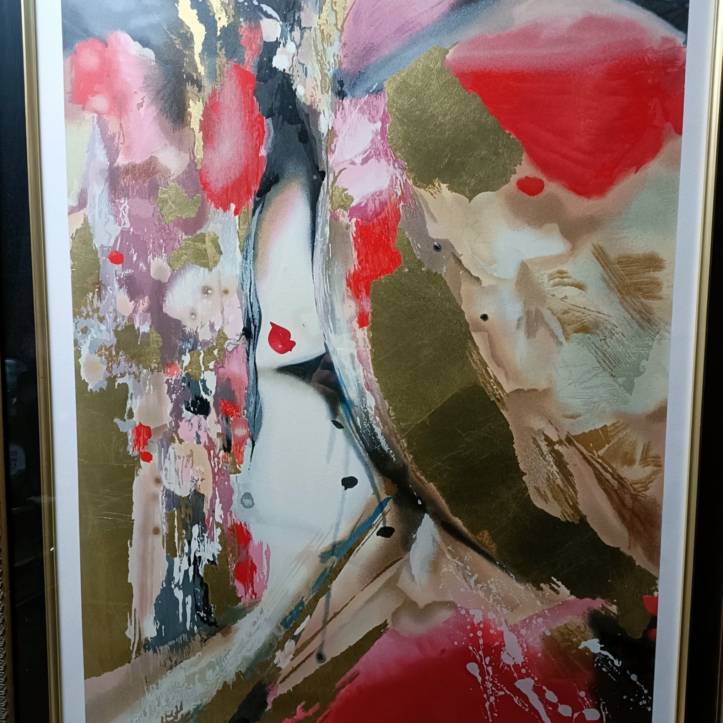 A Pair of Beautiful Abstract Females - Signed Limited Edition Print