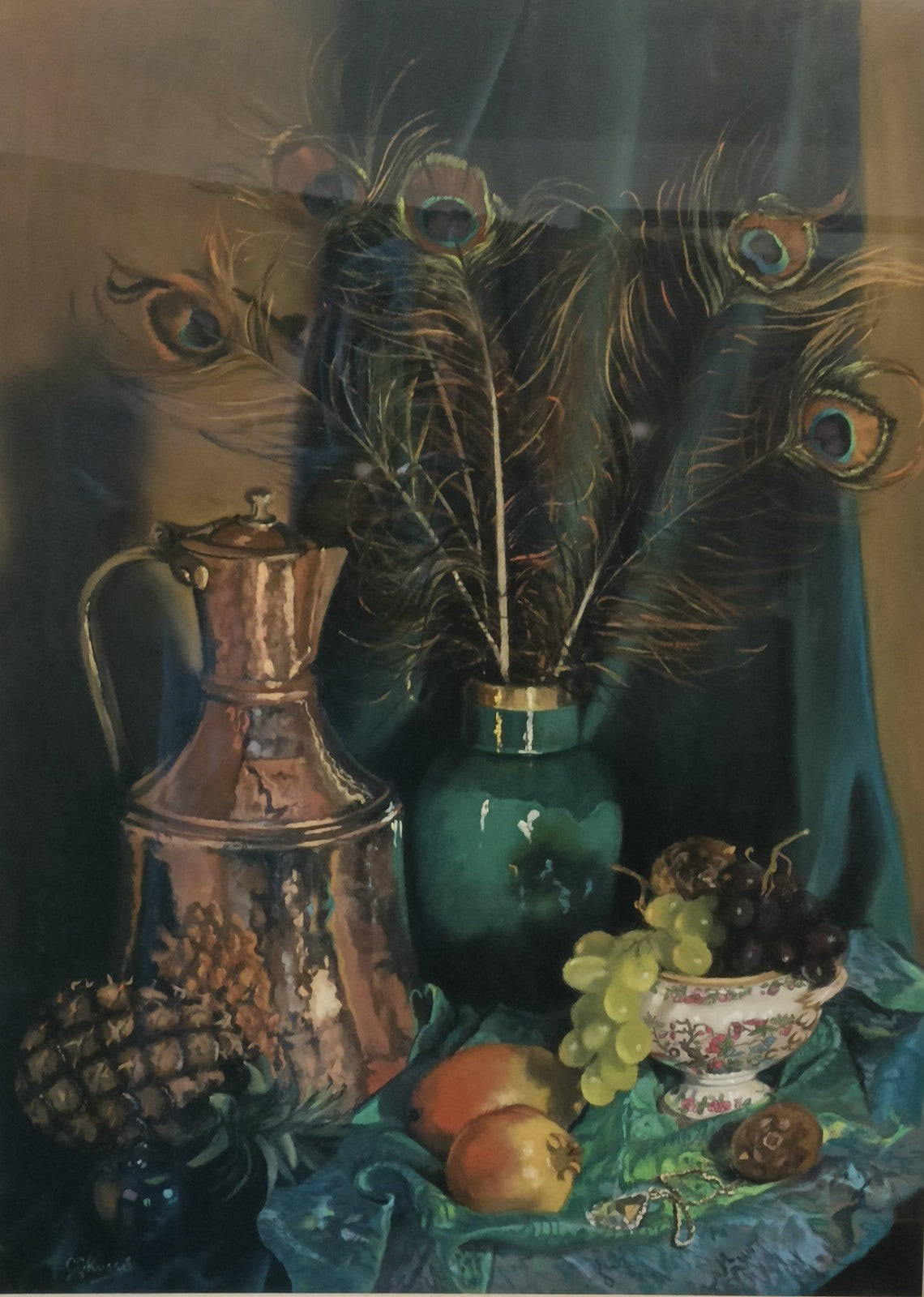 CHRISTINE G RUSSELL (b.1952) Original Pastel Still Life
