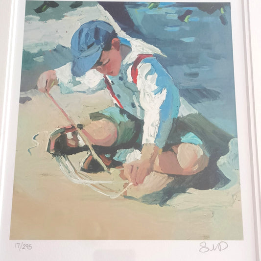 SHERREE VALENTINE DAINES  Limited Edition print "Childs play I" 17/295